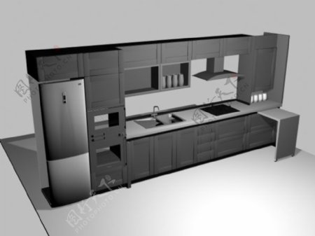 厨房模型图