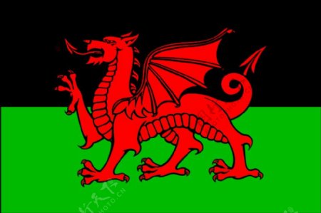 威尔士国旗威尔士
