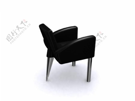 黑色精致椅子家居家具装饰素材
