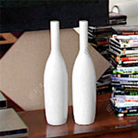 书本酒瓶家具装饰模具模型