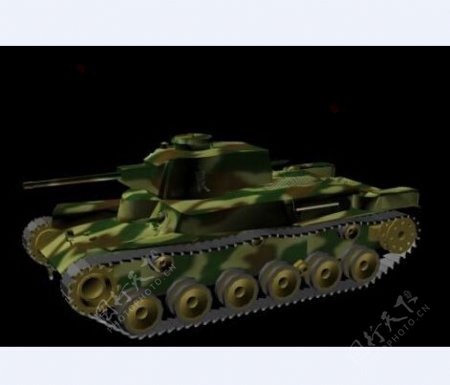军用坦克模型