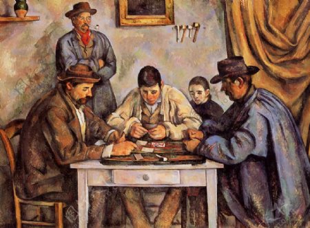 PaulCzanne0303法国画家保罗塞尚paulcezanne后印象派新印象派人物风景肖像静物油画装饰画