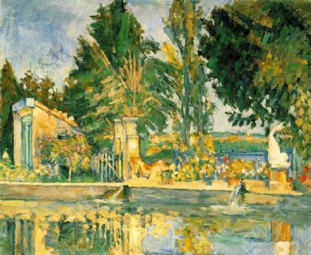PaulCzanne0008法国画家保罗塞尚paulcezanne后印象派新印象派人物风景肖像静物油画装饰画
