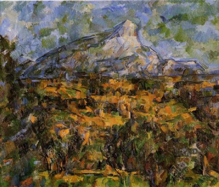 PaulCzanne0118法国画家保罗塞尚paulcezanne后印象派新印象派人物风景肖像静物油画装饰画