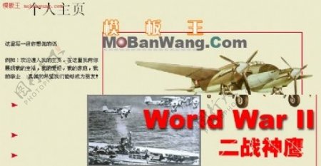 个人二战飞机资料收藏网站模