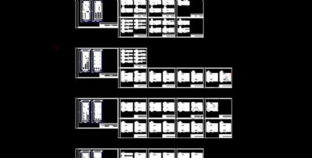 主控室DCS系统SC1系统柜布置图