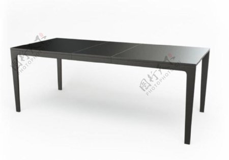 CasamaniaTablesAL简约的黑色长桌