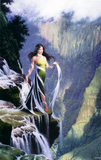 水之女神图片