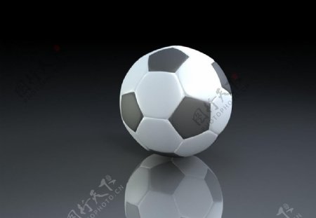 3d足球模型图片