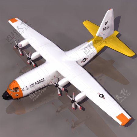 3d民航小型飞机模型