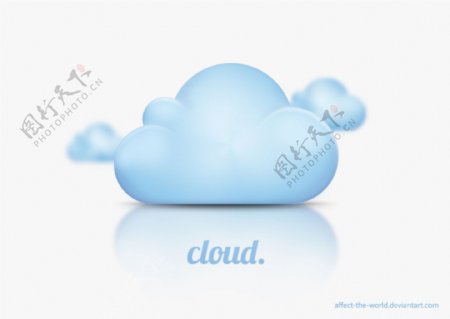 云图标素材cloud
