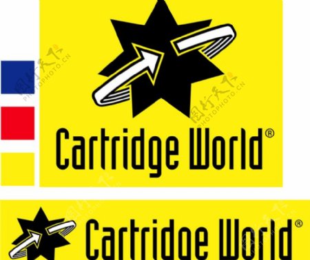 CartridgeWorldlogo设计欣赏CartridgeWorld服务公司标志下载标志设计欣赏