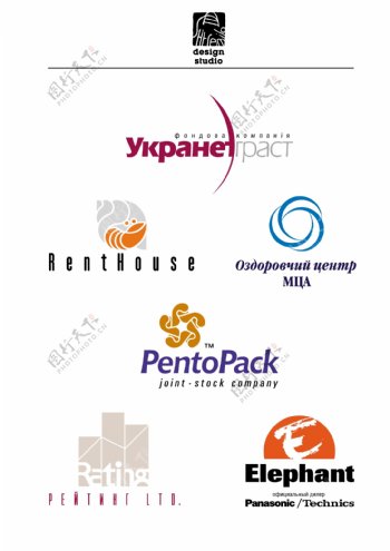 PentoPacklogo设计欣赏PentoPack轻工业LOGO下载标志设计欣赏