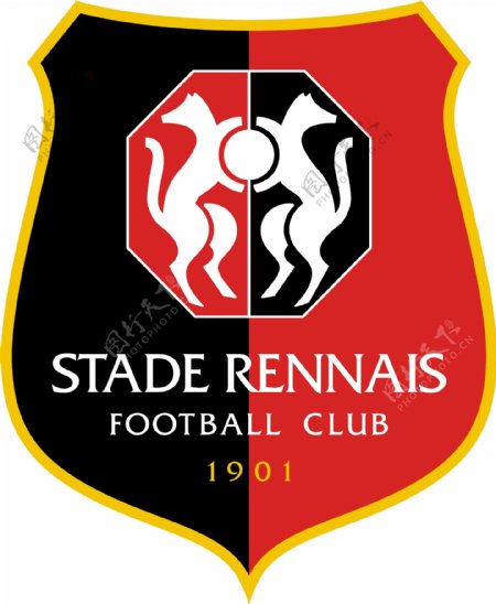 雷恩足球俱乐部徽标图片