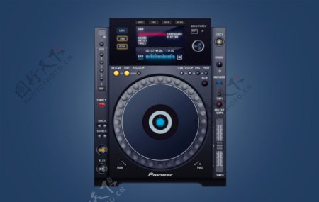 音乐播放器软件UI界面设计
