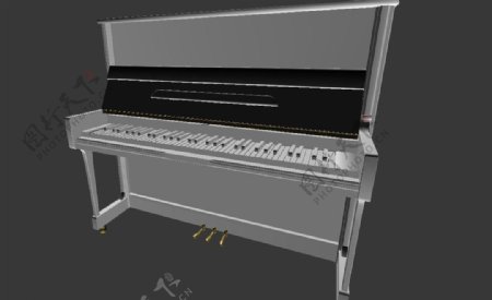 钢琴模型图片
