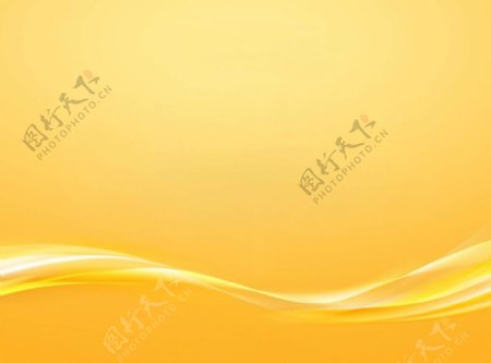 淡雅黄色抽象PPT背景图片