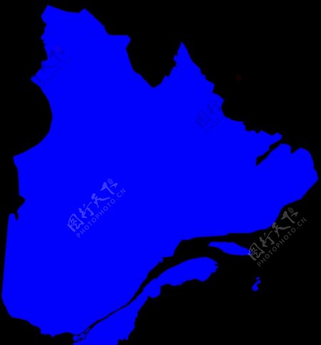 魁北克地图
