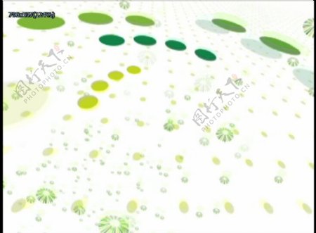 绿色斑点动态视频素材