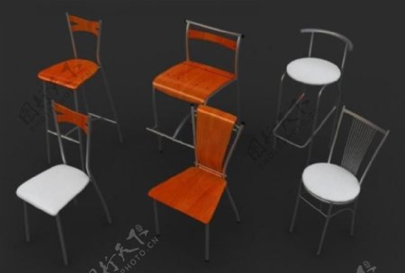 一些椅子3d模型图片