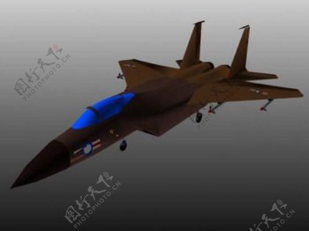 军用装备战斗机3d模型素材下载3d模型免费下载38