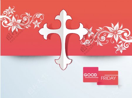 星期五的背景与宗教基督教的十字架