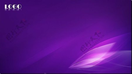 紫色设计ppt背景模板