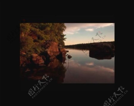 湖水视频素材