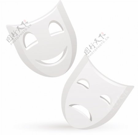 希腊戏剧面具Lite的娱乐图标