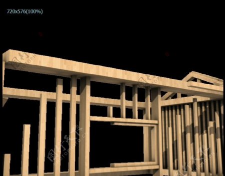 木质框架视频素材