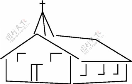 教堂建筑艺术剪辑