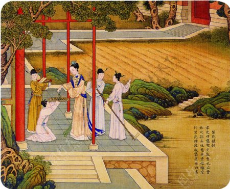 中国古典画走廊
