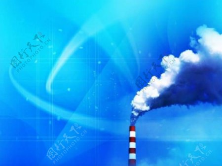 大气污染PPT课件模板