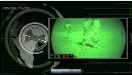 军事科技视频展示AE模板
