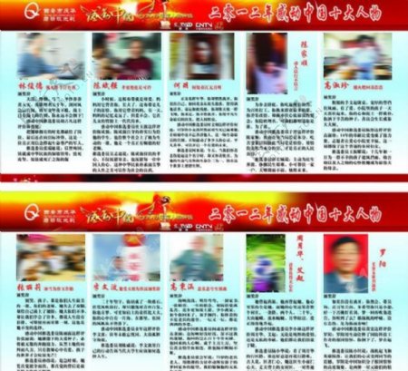 2012年感动中国十大人物图片