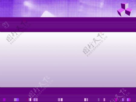 紫色风格PPT模板