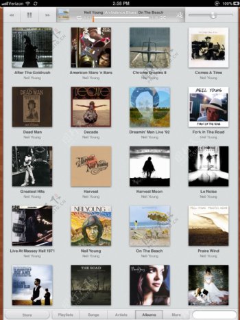 iOS5ipad的音乐应用程序