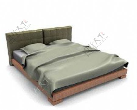 国外床3d模型家具图片素材72