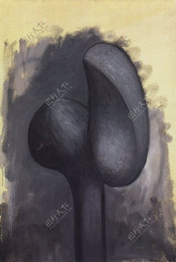 1945Compositionetvolumes西班牙画家巴勃罗毕加索抽象油画人物人体油画装饰画