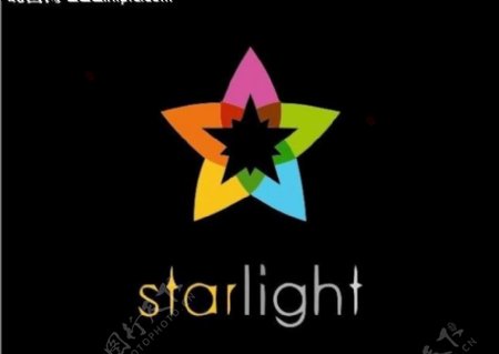 星形logo图片
