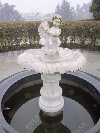 欧式水景雕塑图片