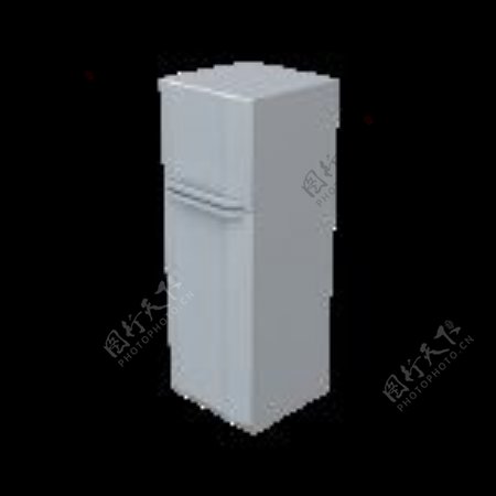 3D冰箱模型
