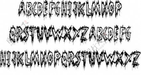 幻影幽灵字体