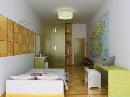 3d卧室模型和3d卧室效果图下载图片