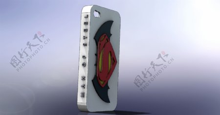 蝙蝠侠和超人iPhone4例