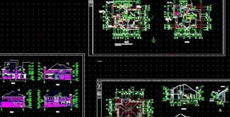 二层坡屋顶建筑方案nbsp16x13