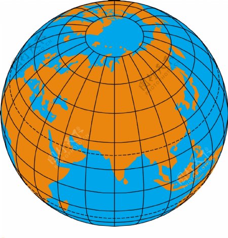 地球矢量圖4