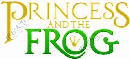 公主与青蛙的字体