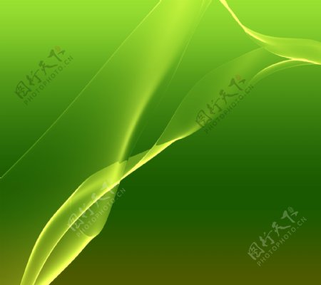 索尼XPERIAZ自带壁纸绿色流光