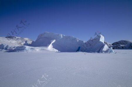 冰川南极北